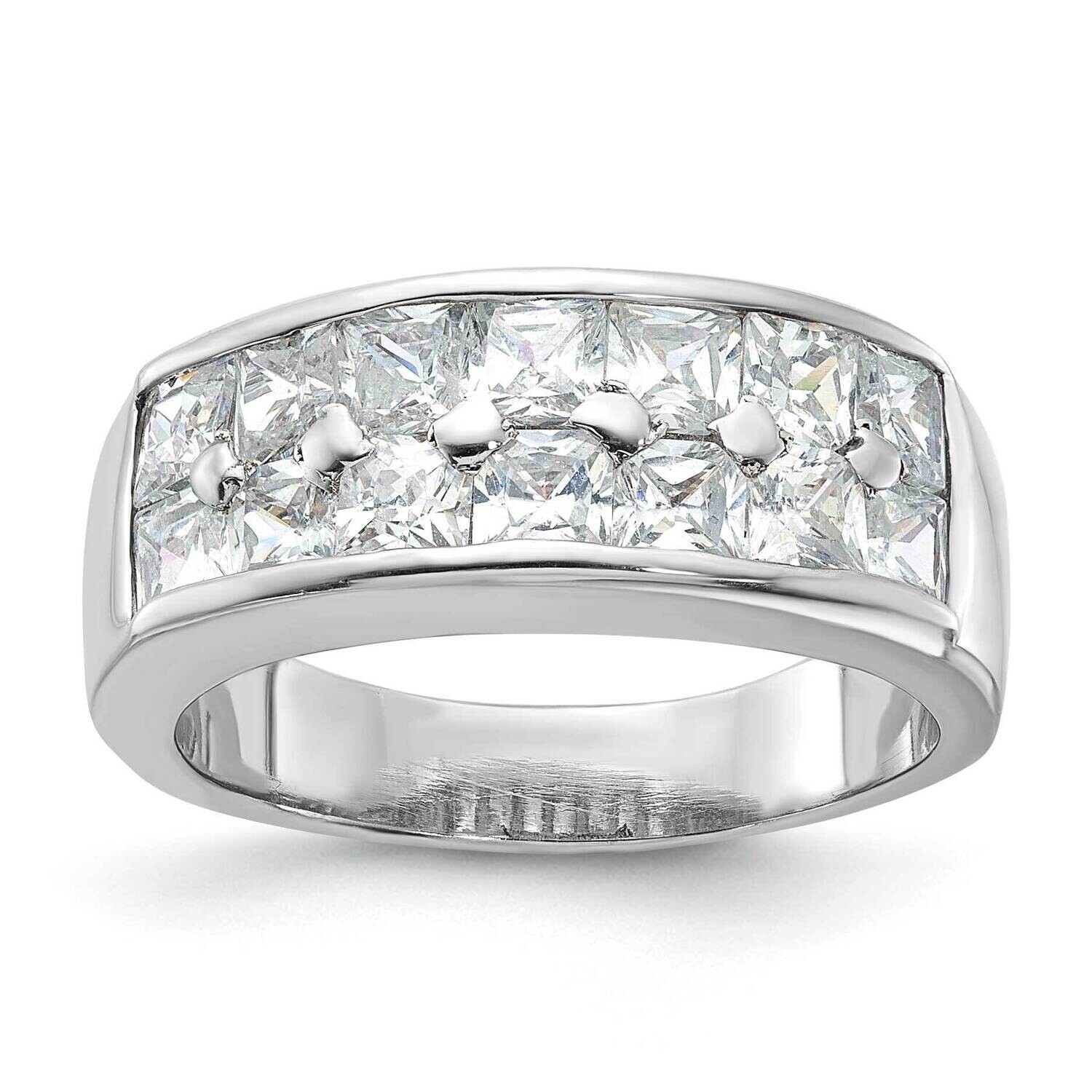 CZ Ring Sterling Silver QR1306-6