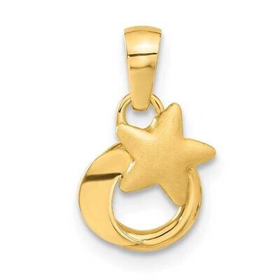 Star Pendant 14k Gold XCH441