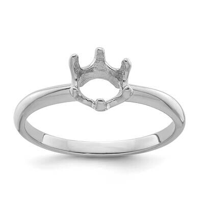5.5mm Cultured Pearl Ring Mounting 14k White Gold Y4353, MPN: Y4353,