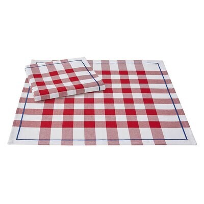 Le Jacquard Francais Bistrot Francais Red Box Set 2 Napkins 20&quot; X 20&quot; 29238, MPN: 29238,