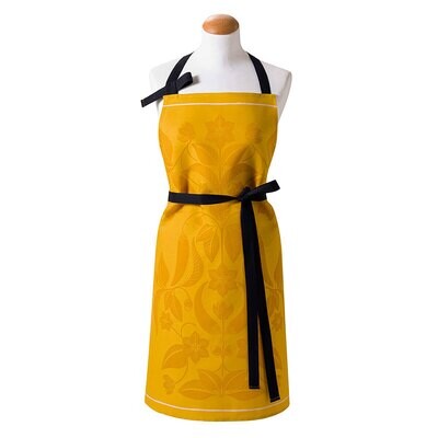 Le Jacquard Francais Piments Yellow Apron 31&quot; X 38&quot; 28984, MPN: 28984,