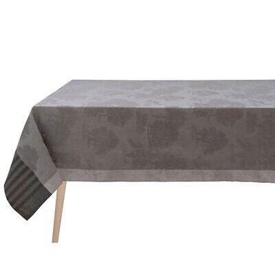 Le Jacquard Francais Souveraine Silver Tablecloth 69&quot; X 69&quot; 29001, MPN: 29001,