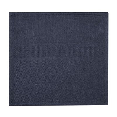 Le Jacquard Francais Slow Life Re-Use Blue Napkin 28707 Set of 4, MPN: 28707,