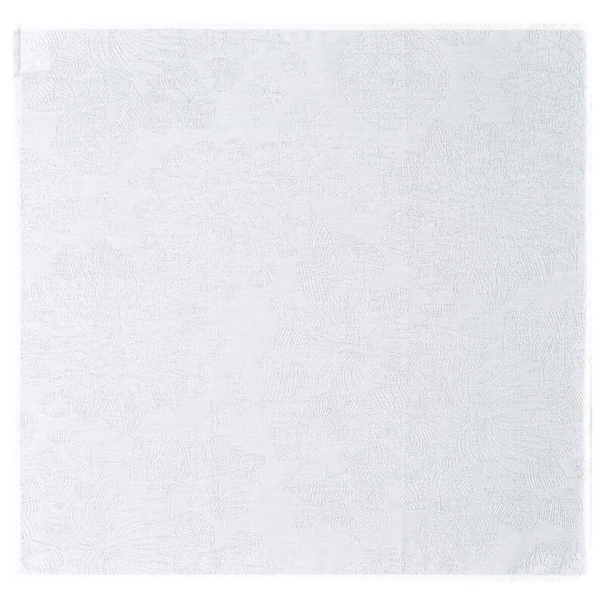 Le Jacquard Francais Marie-Galante White Napkin 28454 Set of 4, MPN: 28454,