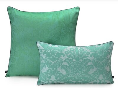 Le Jacquard Francais Escapade Tropicale Green Cushion Cover 20&quot; X 20&quot; 29422, MPN: 29422,