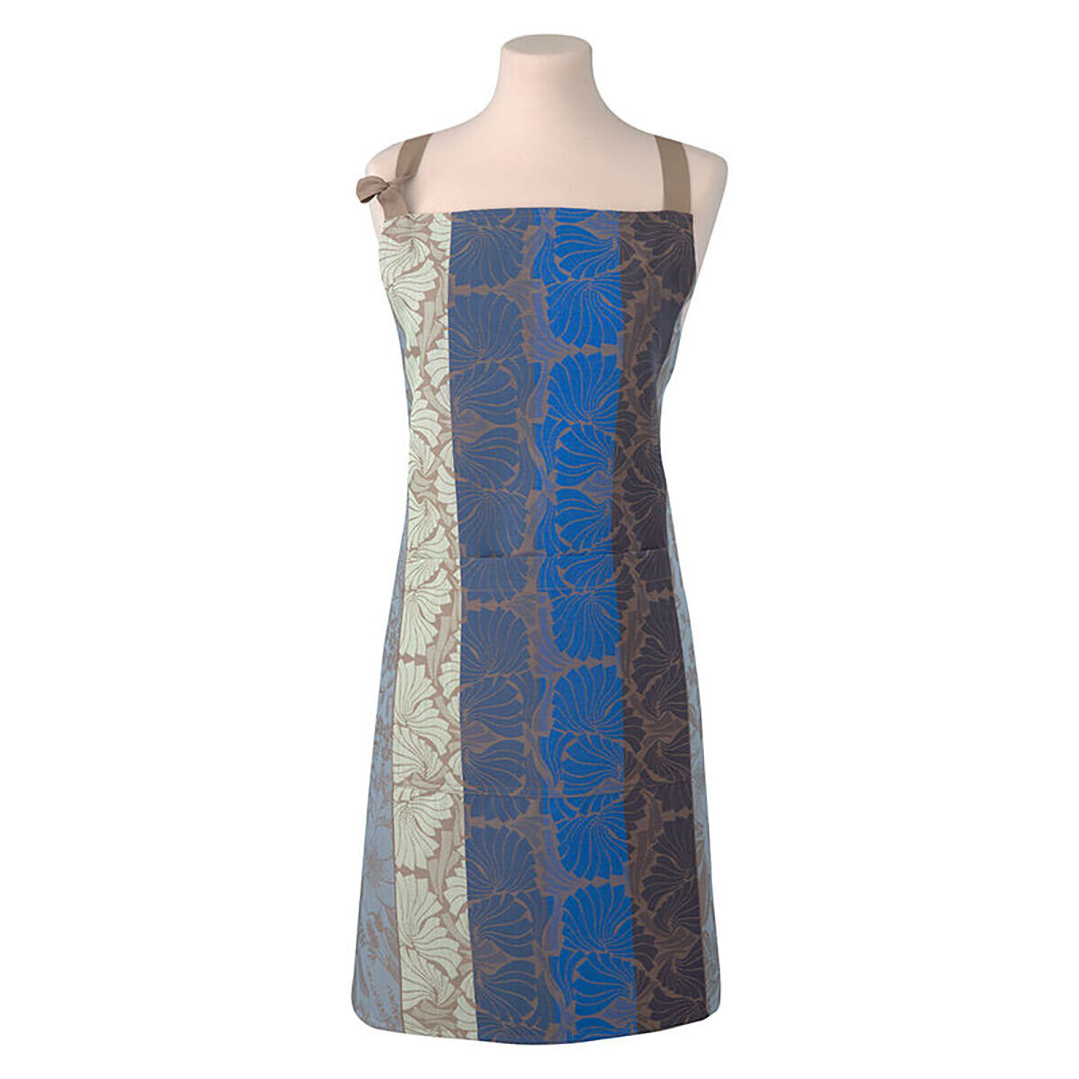 Le Jacquard Francais Cottage Blue Apron 31&quot; X 38&quot; 29039, MPN: 29039,