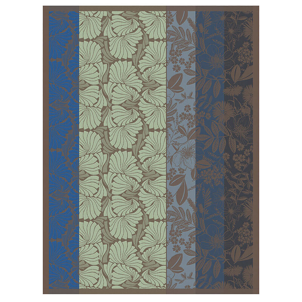 Le Jacquard Francais Cottage Blue Tea Towel 29036 Set of 4, MPN: 29036,
