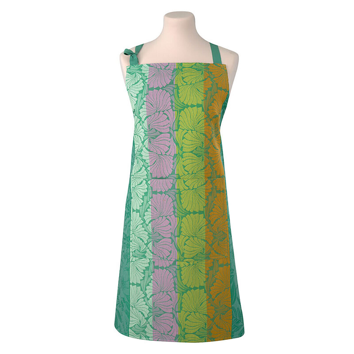 Le Jacquard Francais Cottage Green Apron 31&quot; X 38&quot; 29041, MPN: 29041,