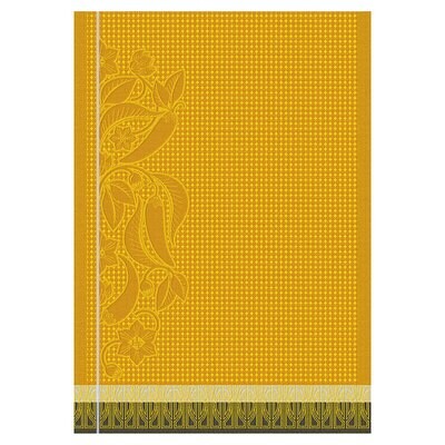 Le Jacquard Francais Piments Yellow Hand Towel 28987 Set of 4, MPN: 28987,