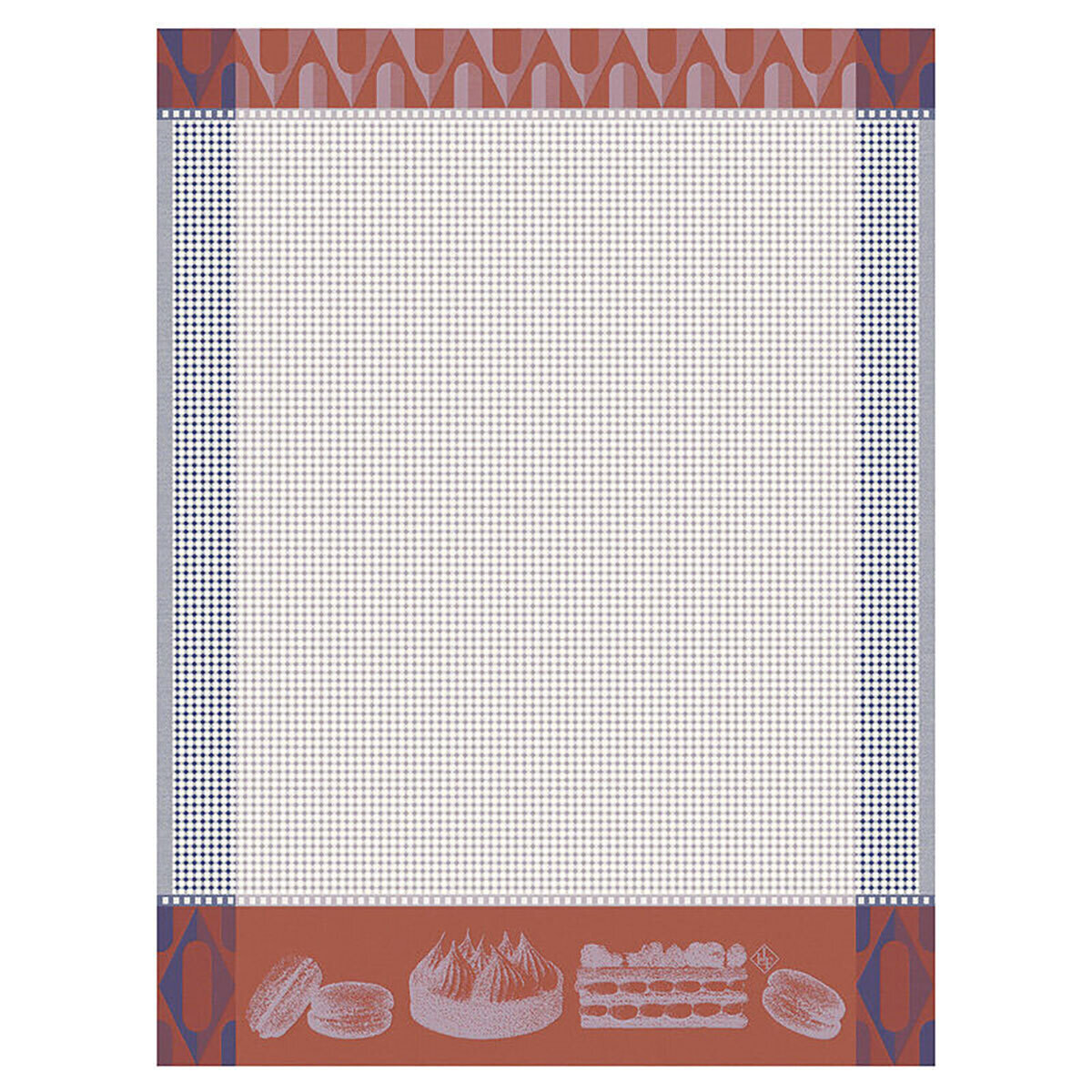 Le Jacquard Francais Patisseries Francaises Purple Hand Towel 29055 Set of 4, MPN: 29055,