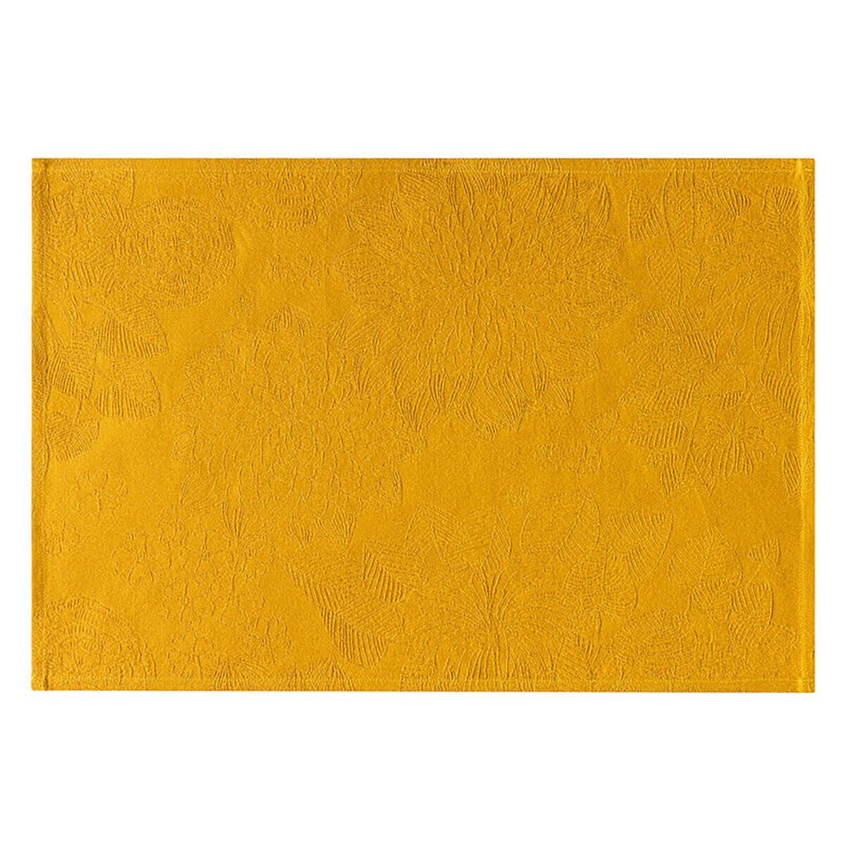Le Jacquard Francais Marie-Galante Yellow Coated Placemat 29139 Set of 4, MPN: 29139,