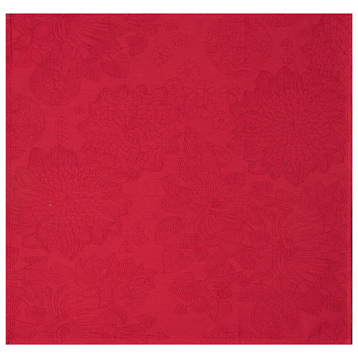 Le Jacquard Francais Marie-Galante Red Napkin 28452 Set of 4, MPN: 28452,