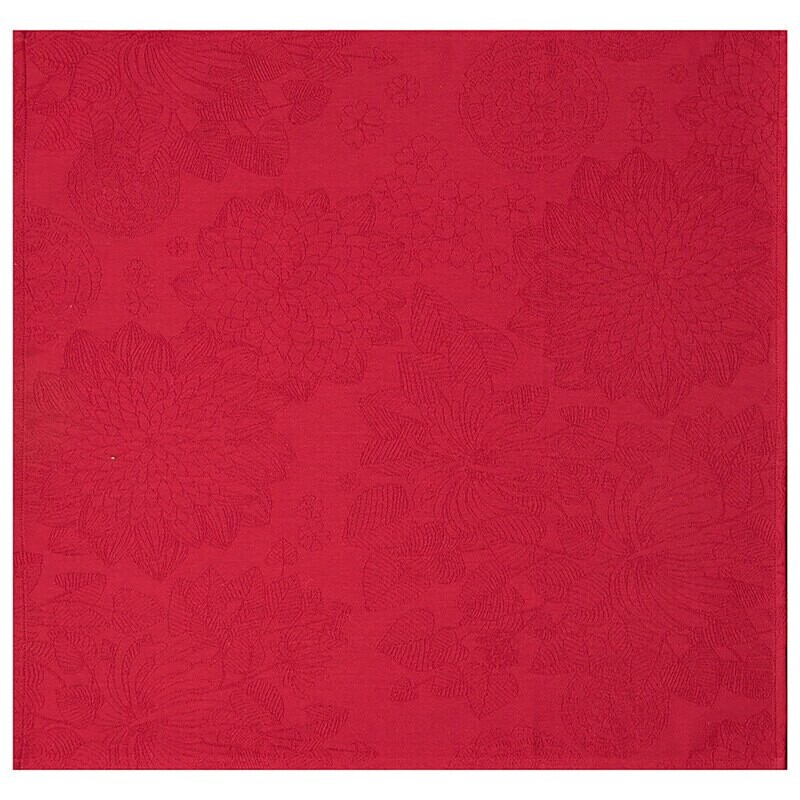 Le Jacquard Francais Marie-Galante Red Napkin 28452 Set of 4