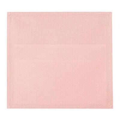 Le Jacquard Francais Slow Life Re-Use Pink Napkin 28710 Set of 4, MPN: 28710,