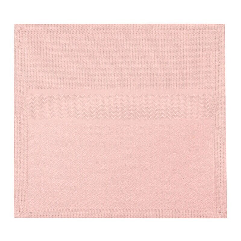 Le Jacquard Francais Slow Life Re-Use Pink Napkin 28710 Set of 4