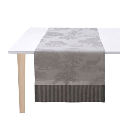 Le Jacquard Francais Souveraine Silver Runner 20&quot; X 59&quot; 29022, MPN: 29022,