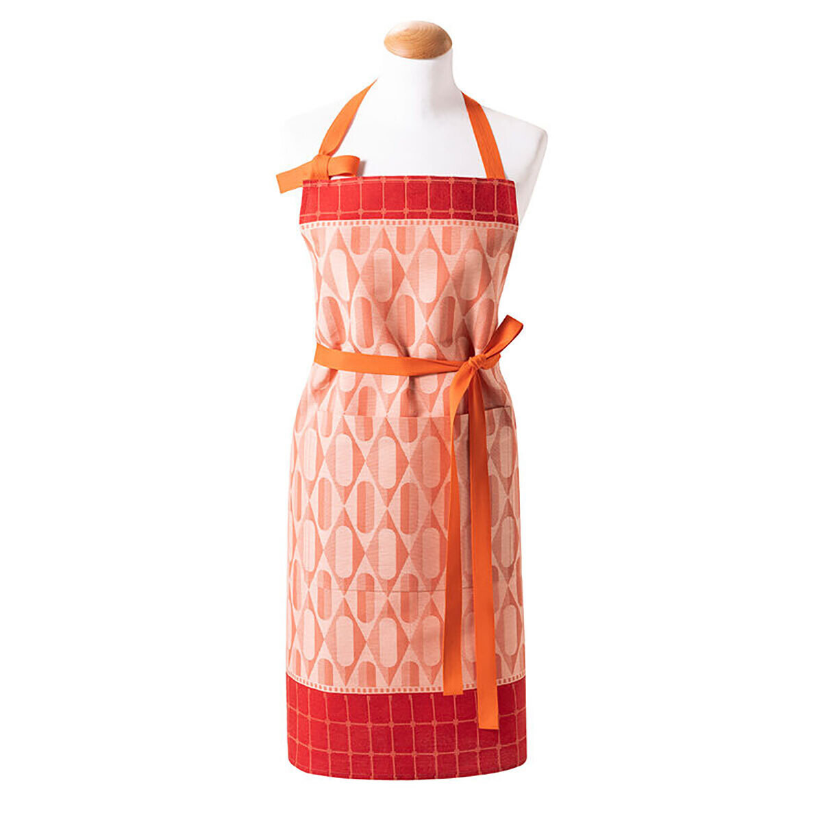 Le Jacquard Francais Patisseries Francaises Pink Apron 31&quot; X 38&quot; 29053, MPN: 29053,