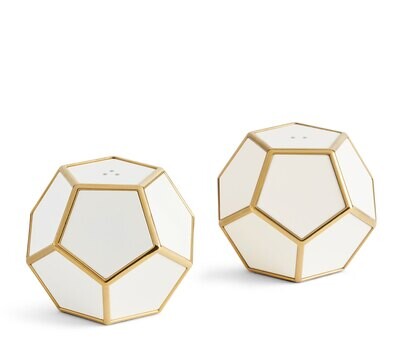 L&#39;Objet Pentagon Spice Jewels Set of 2 White Gold SP4850, MPN: SP4850, 810009647157