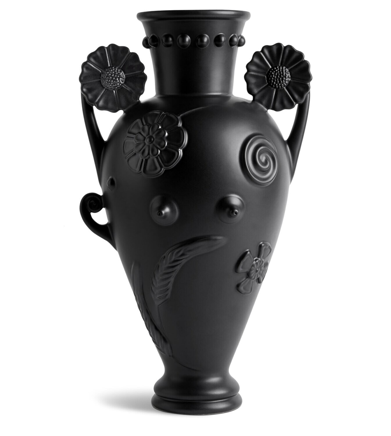 L'Objet Pantheon Persephone Vase Black PA111