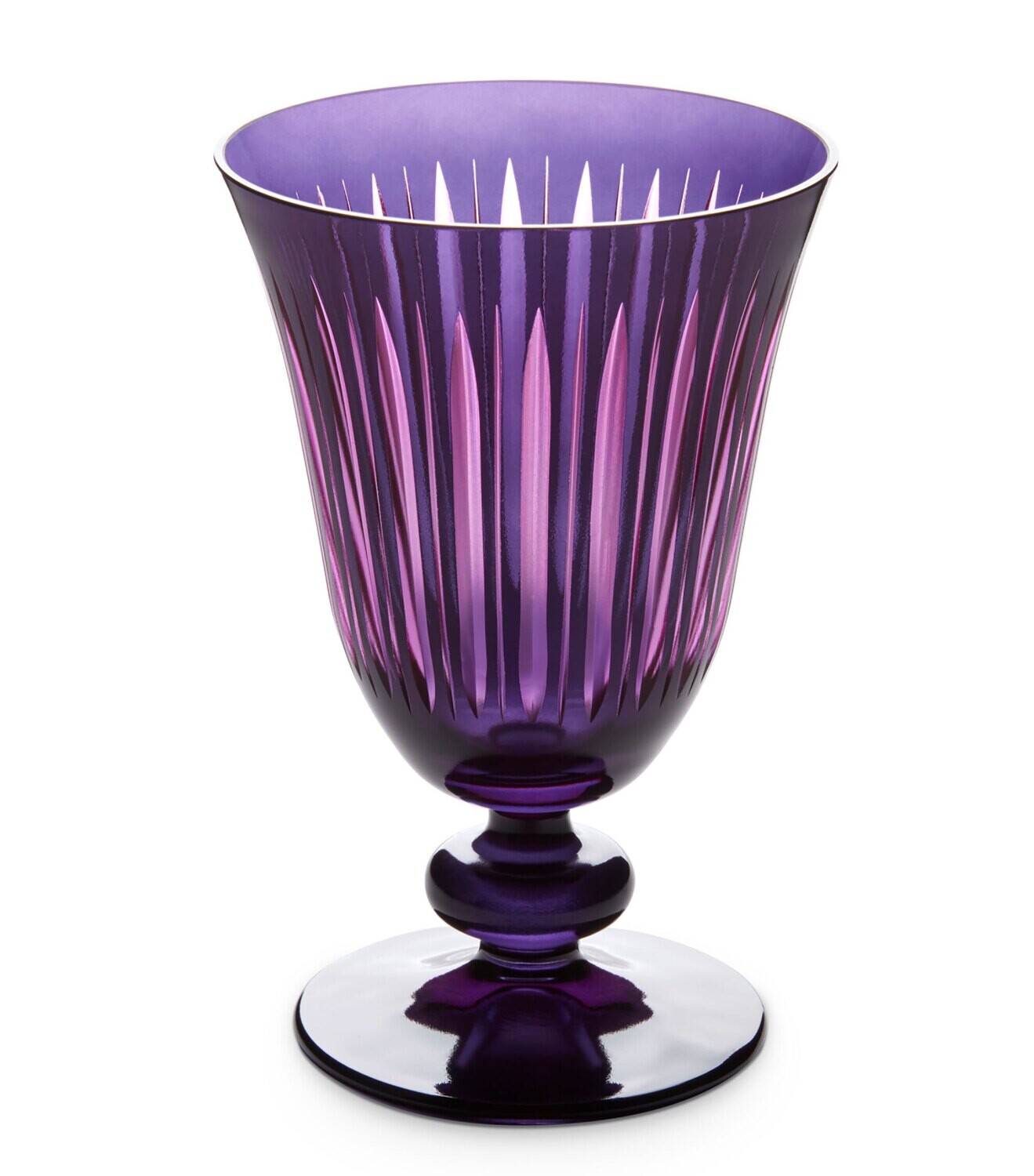 L'Objet Prism Wine Glasses Set of 4 Purple PS4030