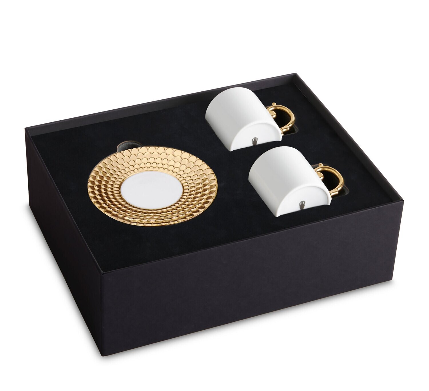 L&#39;Objet Aegean Espresso Cup Saucer Set of 2 Gold AG5559, MPN: AG5559, 810009647065
