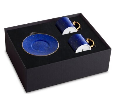 L&#39;Objet Lapis Espresso Cup Saucer Set of 2 Blue LS159, MPN: LS159, 810009647096