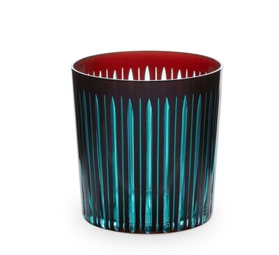 L&#39;Objet Prism Double Old Fashioned Glasses Set of 4 Bordeaux PS7010, MPN: PS7010, 810009646167