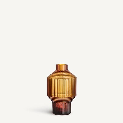 Kosta Boda Pavilion Vase Dark Amber Small 7042309, MPN: 7042309, 7321646096374