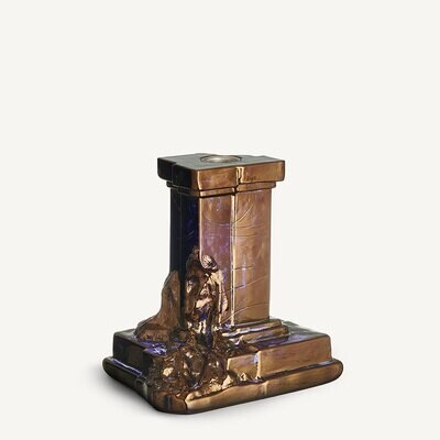 Kosta Boda Rocky Baroque Candlestick Glossy Glaze Medium 7062322, MPN: 7062322, 7321646096626
