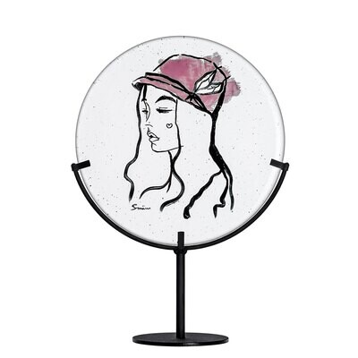 Kosta Boda Lady Hat With Stand 7091435, MPN: 7091435, 7321646015801