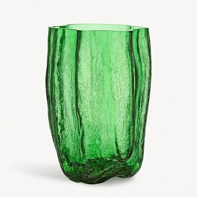 Kosta Boda Crackle Green Vase Xl 7042212, MPN: 7042212, 7321646082469