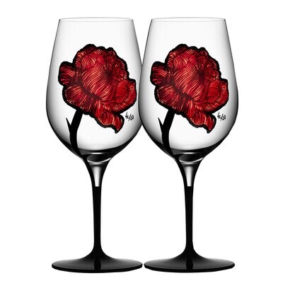 Kosta Boda Tattoo Wine 2-Pack 7091122, MPN: 7091122, 7391533911226