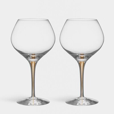 Orrefors Intermezzo Gold Bouquet 2-Pack 6577561, MPN: 6577561, 7321646097647