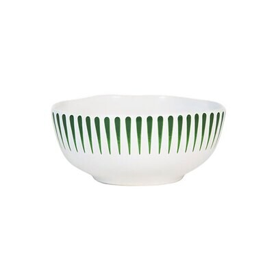 Juliska Sitio Stripe Cereal Ice Cream Bowl Basil STS07/29, MPN: STS07/29, 810113176956