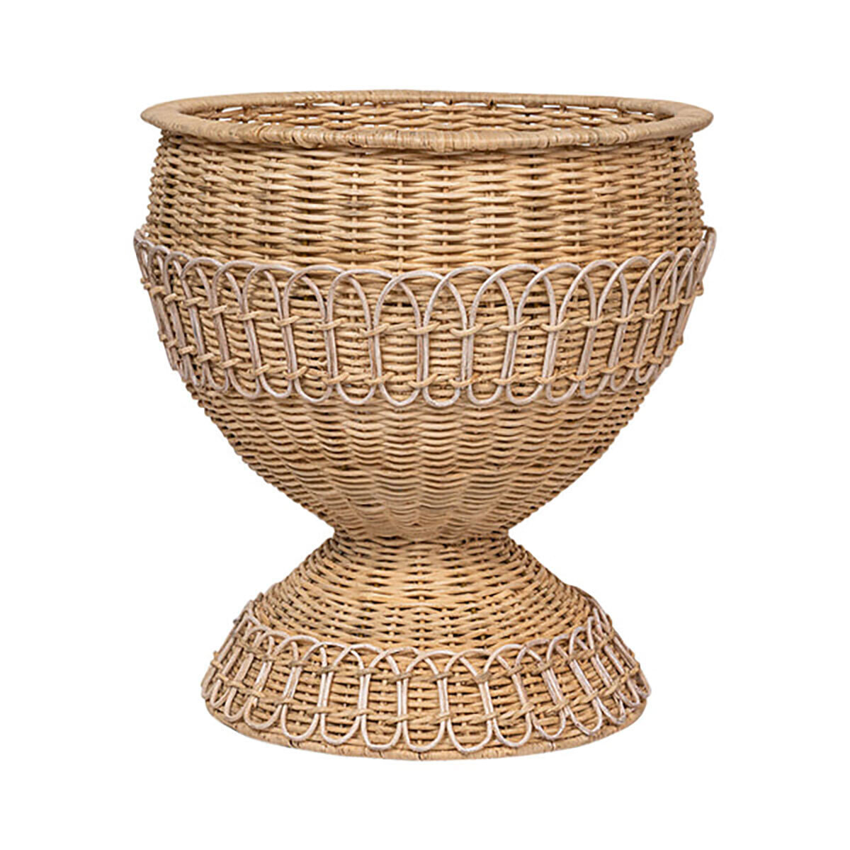 Juliska Provence Rattan Medium Urn Whitewash RT37/10, MPN: RT37/10, 810113177267