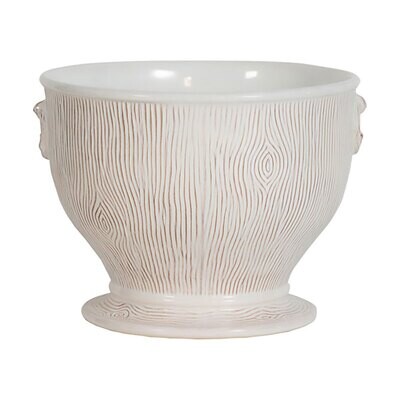Juliska Blenheim Oak 9 Inch Cachepot Whitewash BK138/10, MPN: BK138/10, 810113173498