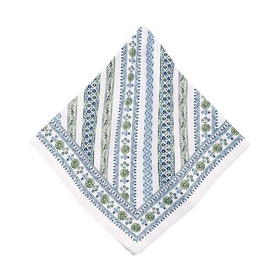 Juliska Seville Stripe Napkin Green LB95/21, MPN: LB95/21, 810113173313