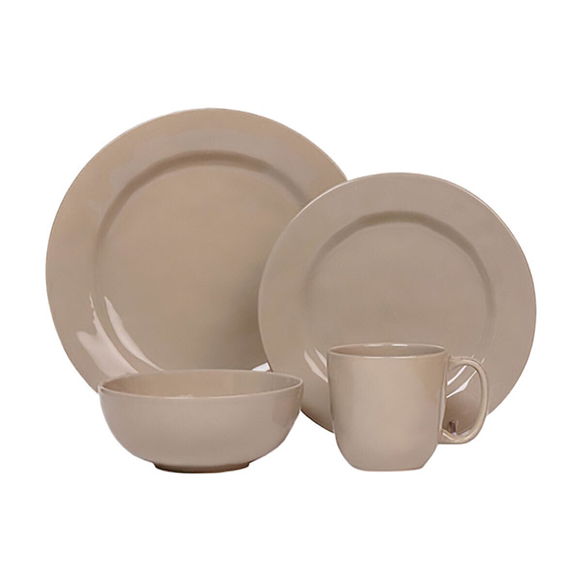 Juliska Puro 4 Piece Place Setting Taupe KS40X/66, MPN: KS40X/66, 810113176727