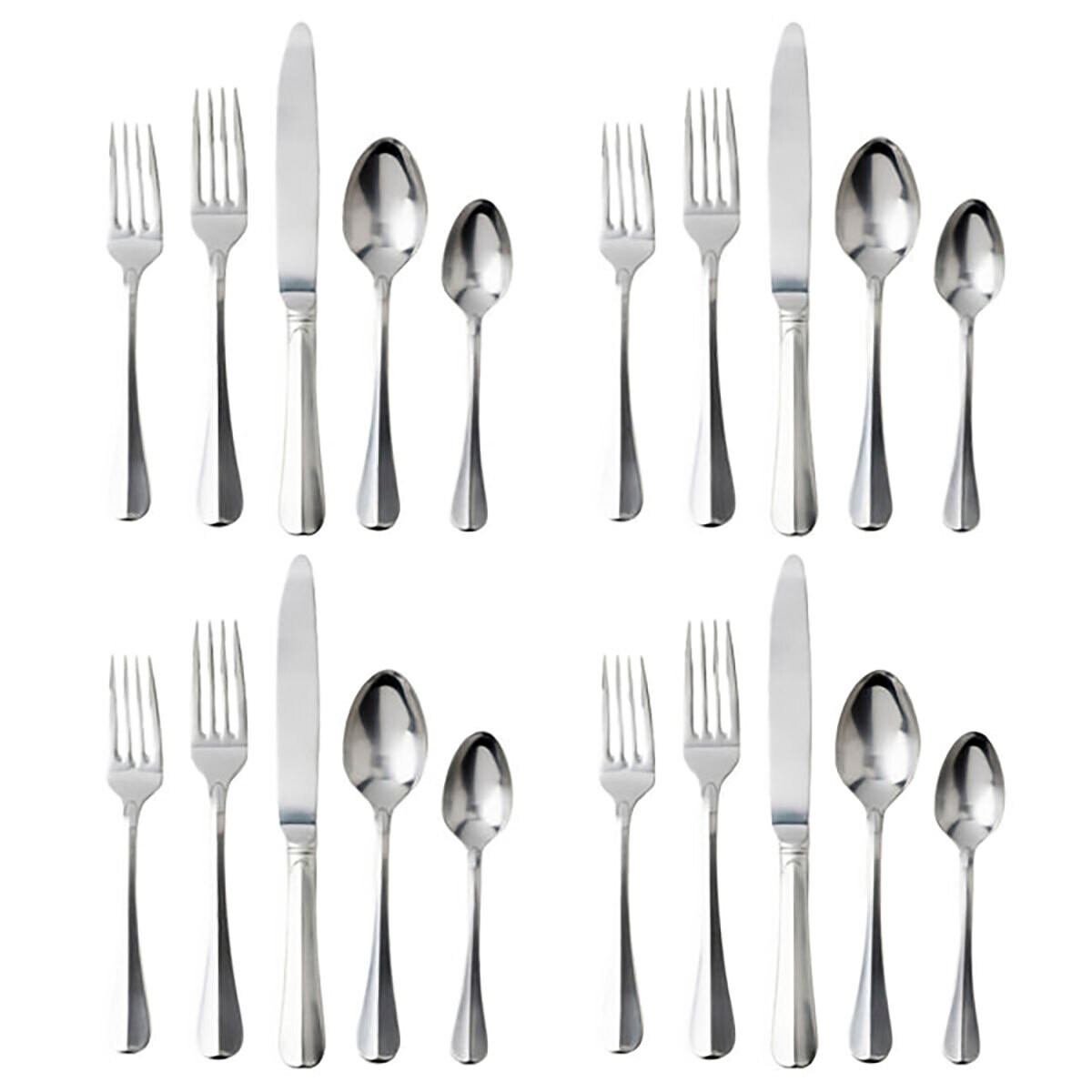 Juliska Bistro 20 Piece Place Setting Bright Satin FWC29SET/57, MPN: FWC29SET/57, 810113178233