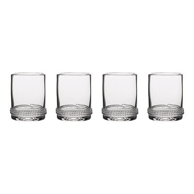 Juliska Dean Double Old Fashioned Set of 4 B470SET4/C, MPN: B470SET4/C, 810113175928