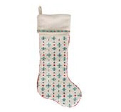 Juliska Heidi Embroidered Stocking Multi ST/008, MPN: ST/008, 810113174280