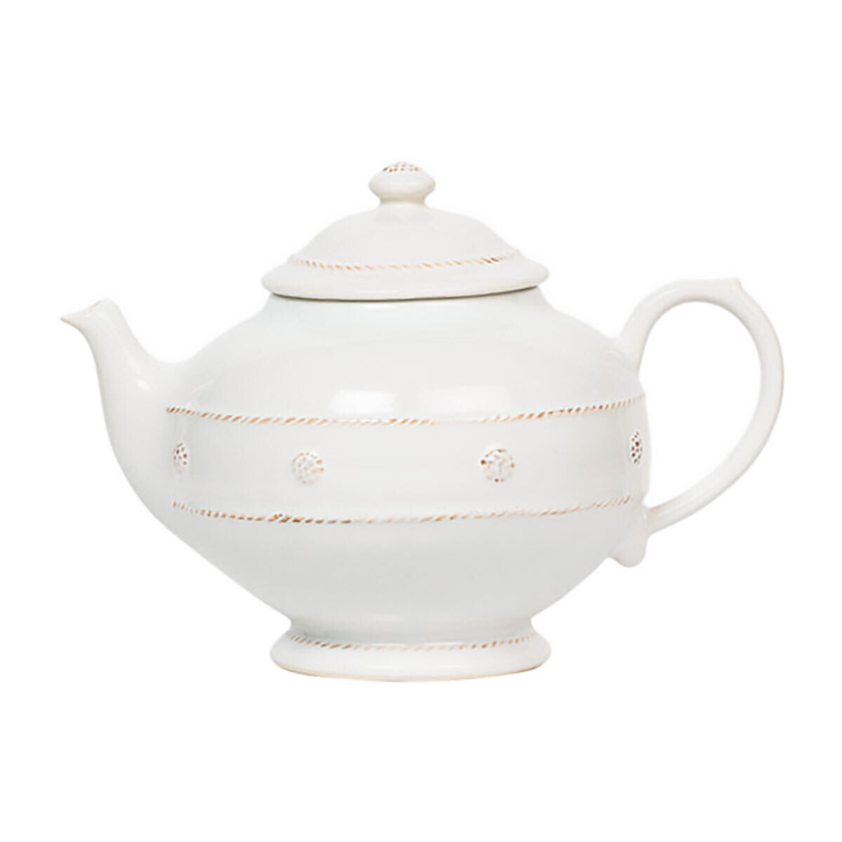 Juliska Berry &amp; Thread Teapot Whitewash JA25X/W, MPN: JA25X/W, 810113177199