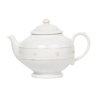 Juliska Berry &amp; Thread Teapot Whitewash JA25X/W, MPN: JA25X/W, 810113177199