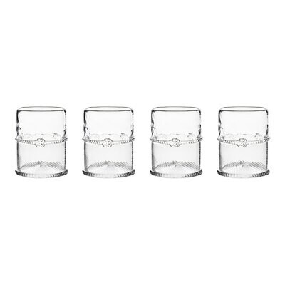 Juliska Graham Double Old Fashioned Set of 4 B319SET4/C, MPN: B319SET4/C, 810113175911
