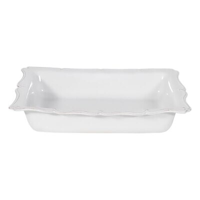 Juliska Berry &amp; Thread 17 Inch Rectangular Baker Whitewash JA23X/W, MPN: JA23X/W, 810113174334