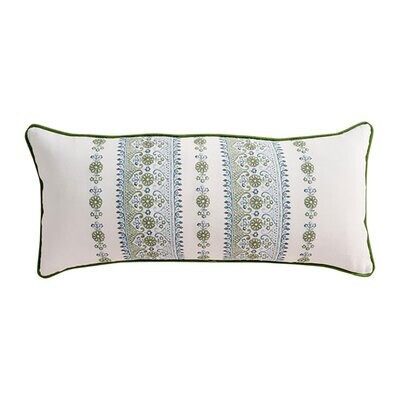 Juliska Seville Stripe 11 Inch x 27 Inch Pillow Green PW28/21, MPN: PW28/21, 810113174242