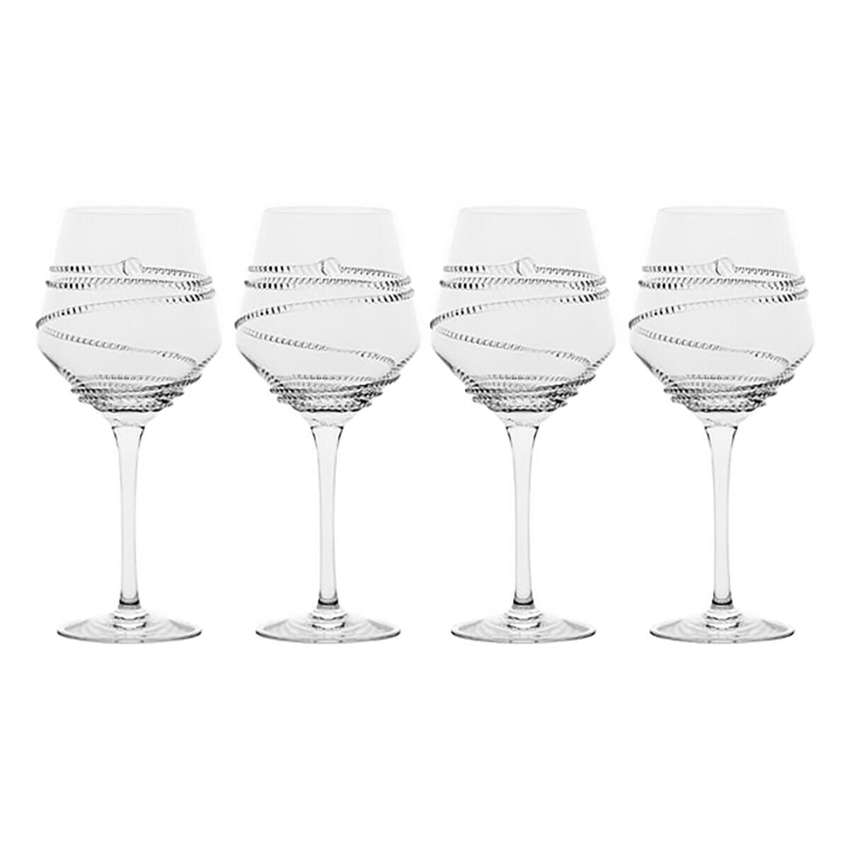 Juliska Chloe Red Wine Glass Set of 4 B522SET4/C, MPN: B522SET4/C, 810113175959