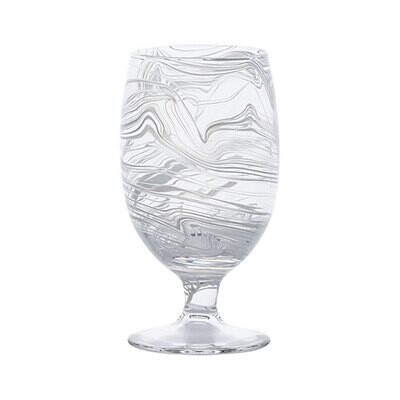 Juliska Puro Marbled Goblet White PGM116/10, MPN: PGM116/10, 810113177335