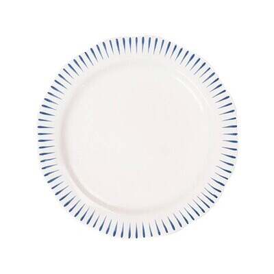 Juliska Sitio Stripe Dessert Salad Plate Delft Blue STS02/44, MPN: STS02/44, 810113176444