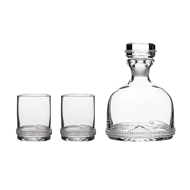 Juliska Dean Decanter and Double Old Fashioned 3 Piece Set B489SET/C